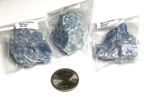 Rock - Rough - Small - Blue Calcite