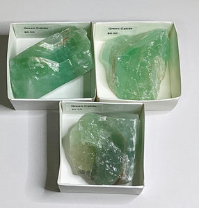Rock - Rough - Medium - Green Calcite