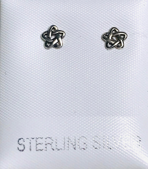 Earring - Stud - Celtic Star