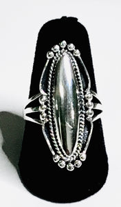 Ring - SS - Braided Oval