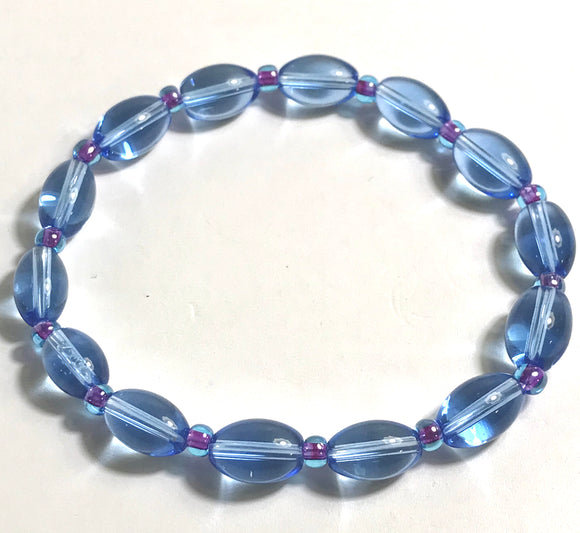Bracelet - Blue Glass