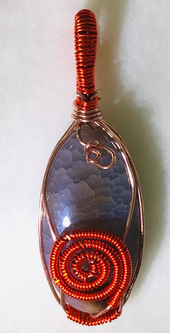 Pendant - Wire Wrapped - Agate
