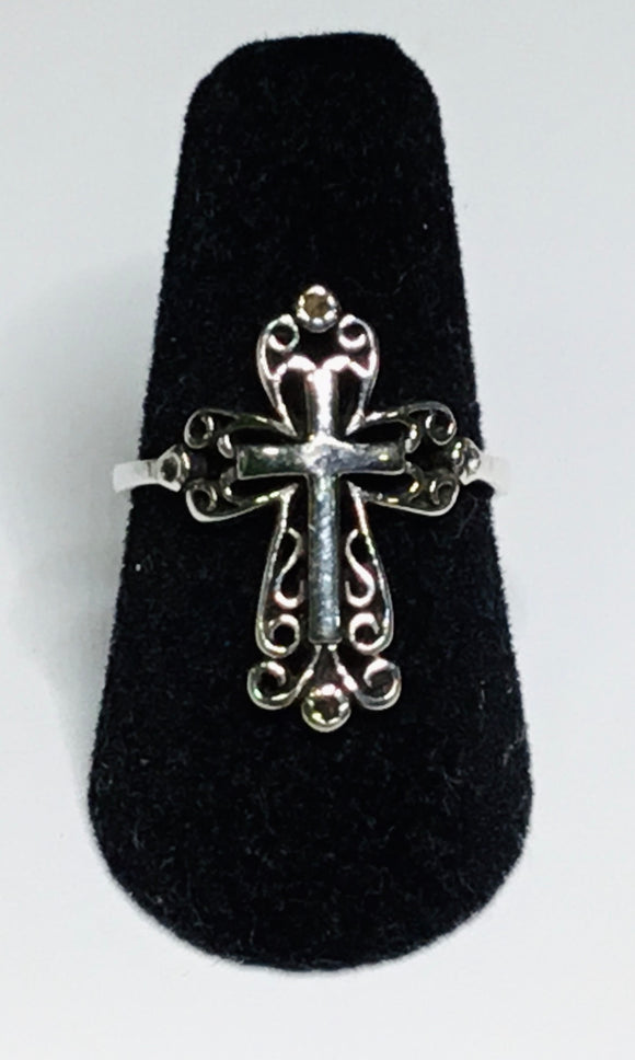 Ring - SS - Victorian Cross