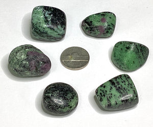 Rock - Tumbled - Ruby Zoisite