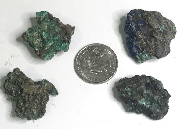 Rock - Rough - Small - Azurite & Malachite