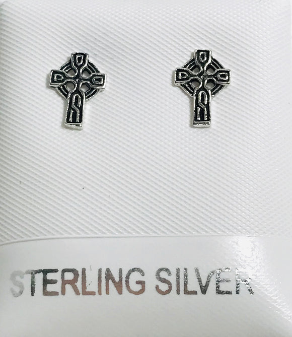 Earring - Stud - Celtic Cross