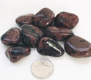 Rock - Tumbled - Mahogany Obsidian