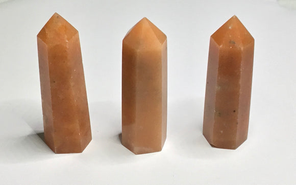 Rock - Tower - Orange Calcite