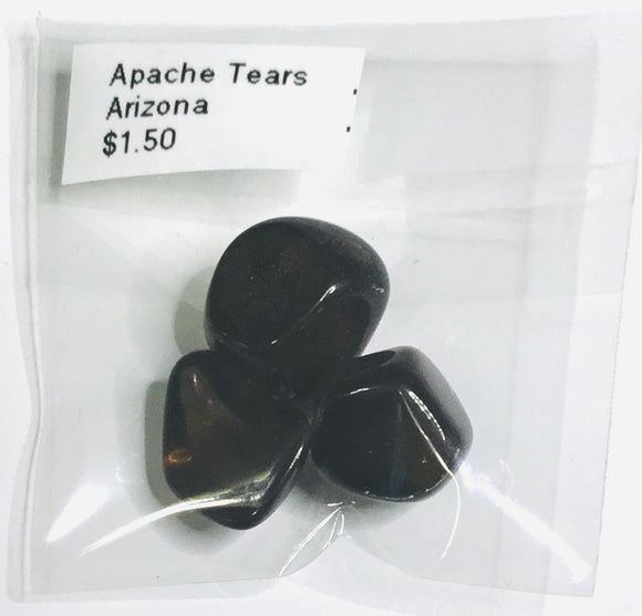 Rock - Tumbled - Apache Tears