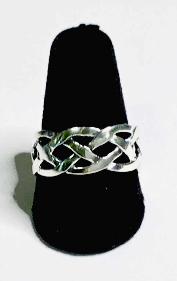 Ring - SS - Celtic Weave Band