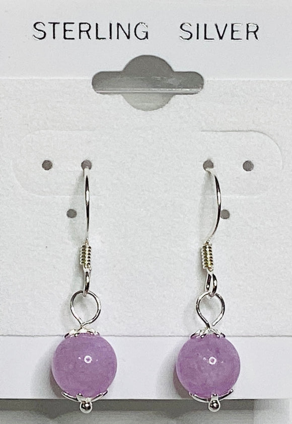 Earring - Lavender Jade